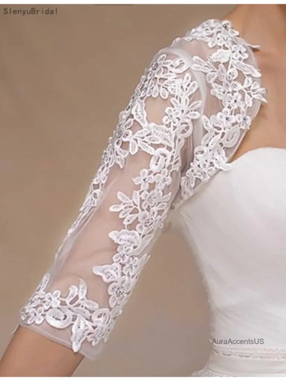 Lace Bridal Bolero Jacket Shawl Wrap for Wedding Party Formal Cape